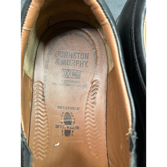 Johnston & Murphy XC4 Mens Size 13 Black Leather Slip-On Dress Shoes main image 7
